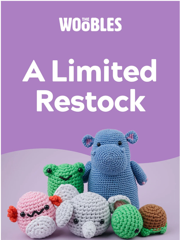 The Woobles Preorder The Woobles first crochet book Milled