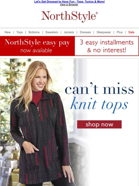 NorthStyle: Stylish Tunics & Tops ~ Solids & Prints ~ What Will You ...