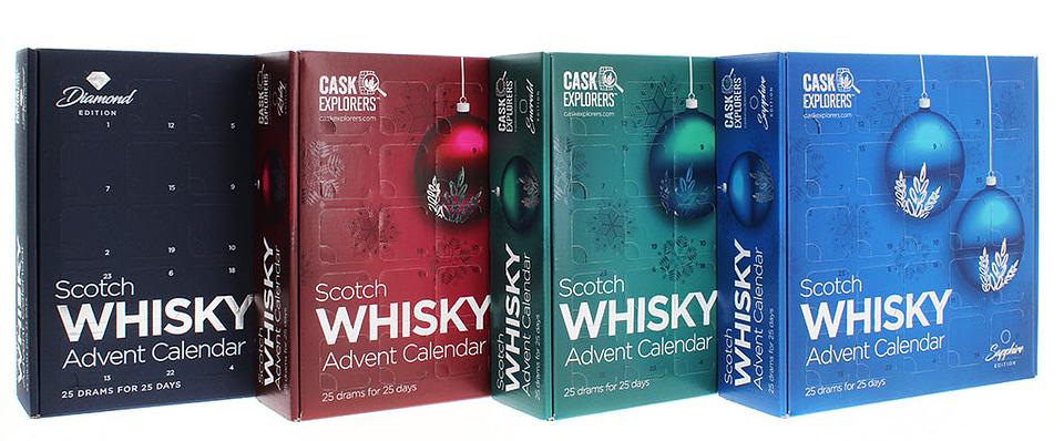Whisky Advent Calendar - 2022-  25 Drams x 30ml of Premium Whisky