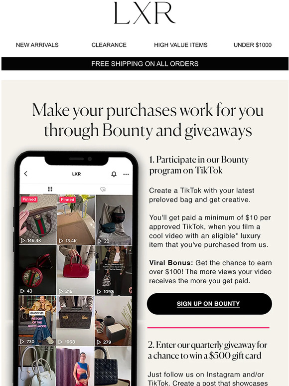 Earn your money back