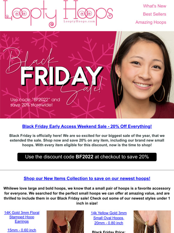 Black Friday Savings are Live!
