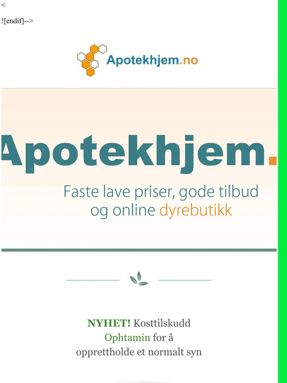 For å opprettholde et normalt syn