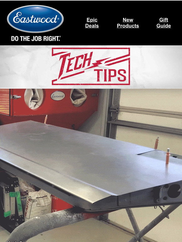 Eastwood: ⚙️ Tech Tips – How To Repair Damaged Sheet Metal | Milled
