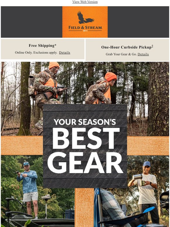 Your best gear is here... See what’s up to 30% off!