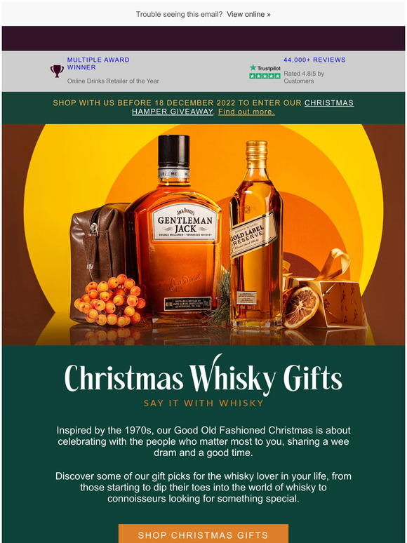 The Whisky Exchange Christmas Gifts for Whisky Lovers 🎁 Milled