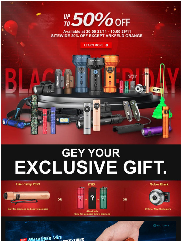 Let's Check New Releases in Black Friday.