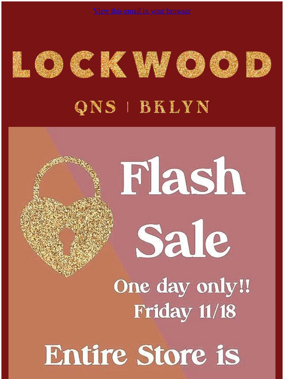 ⚡Happy Friday! 20% off Flash Sale ⚡