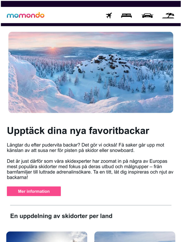 Inte säker på var du ska åka sidor i vinter?