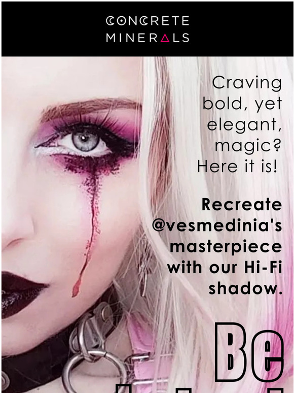 Concrete Minerals Be WICKED all year long... Milled