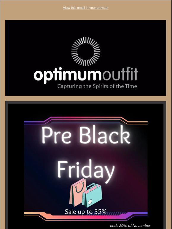 Pre Black Friday