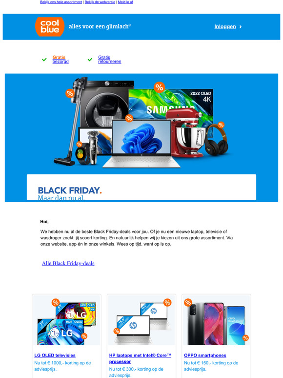 Ontdek de beste Black Friday-deals voor jou