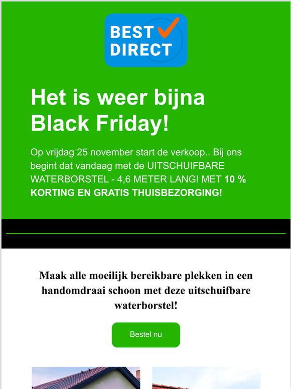 Nieuwsbericht: Saharazand op komst! 10 % Korting op de Uitschuifbare Waterborstel 4.6 meter