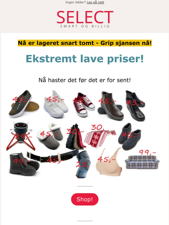 Se hva du fortsatt kan sikre deg!