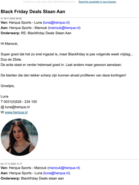 RE: Black Friday Deals Staan Aan