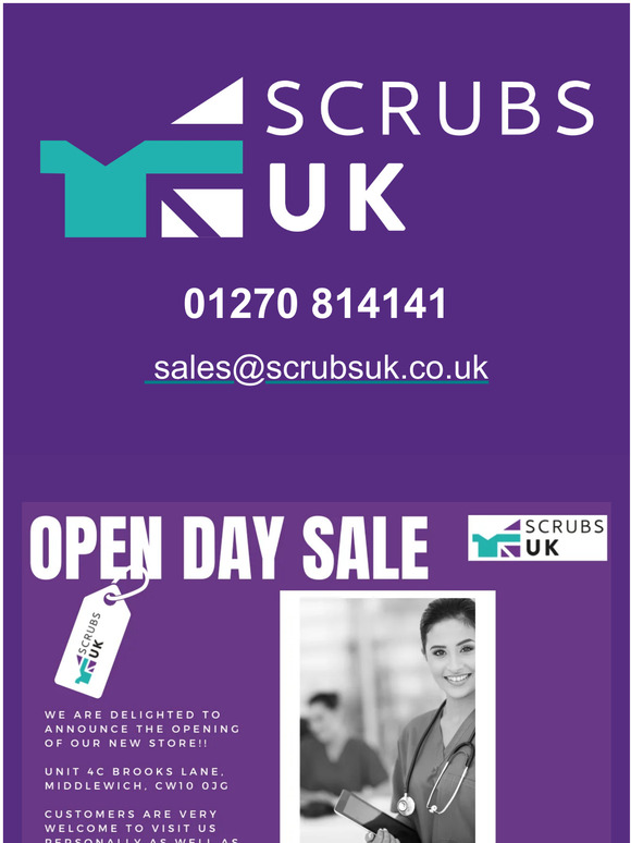 Scrubs UK NEW STORE OPENING Milled
