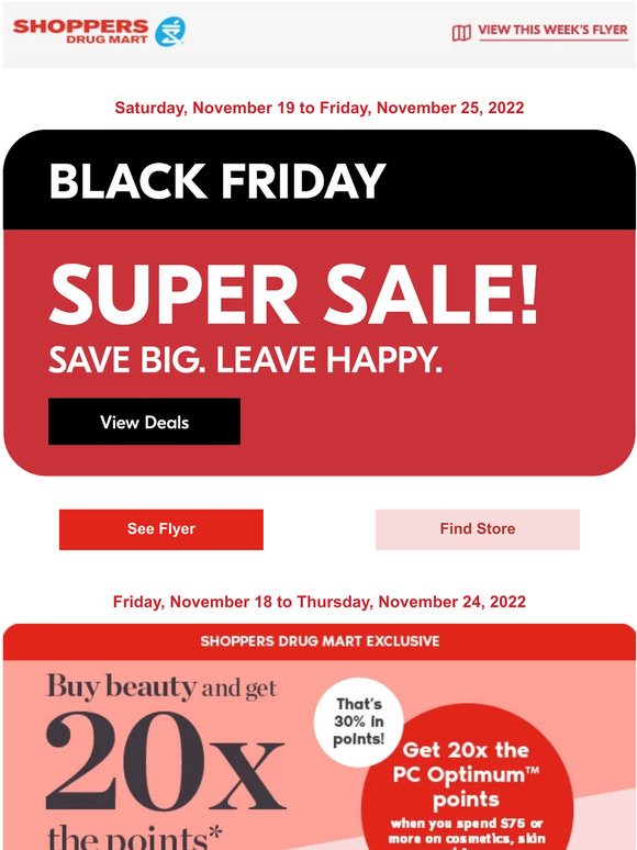Black Friday Super Sale: SWEET!
