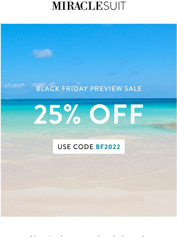 This Weekend Only: Black Friday Preview Savings
