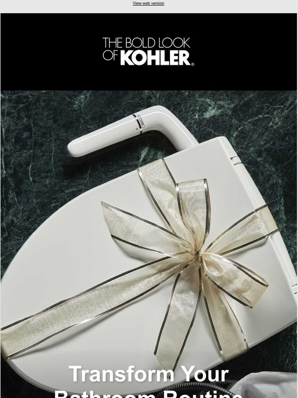 Kohler Experience Your Cleanest Clean This Holiday Season Milled