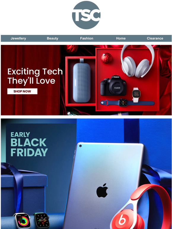 The Shopping Channel Early Black Friday just got BIGGER! Milled