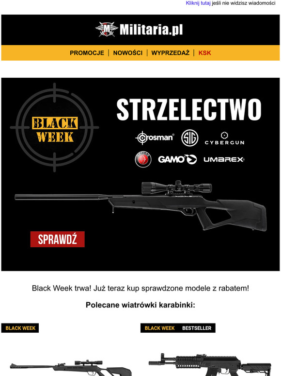 Strzelectwo do -30% 🔥 Sprawdź teraz >>