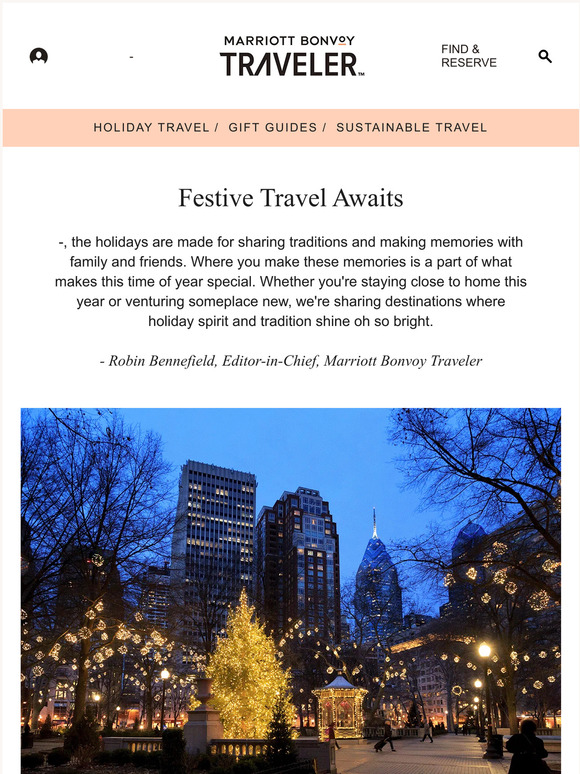 Marriott International UK & Ireland There's No Time Like the Present