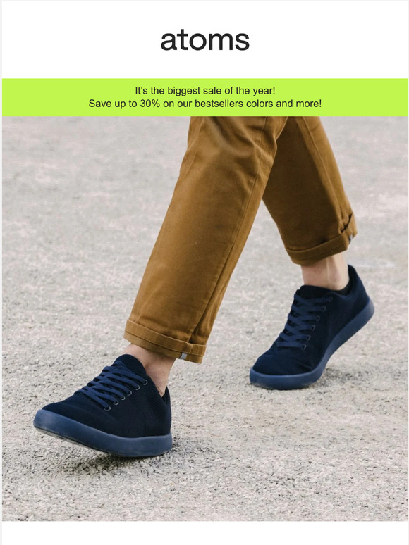 Hit your stride with up to 30% off Atoms bestseller