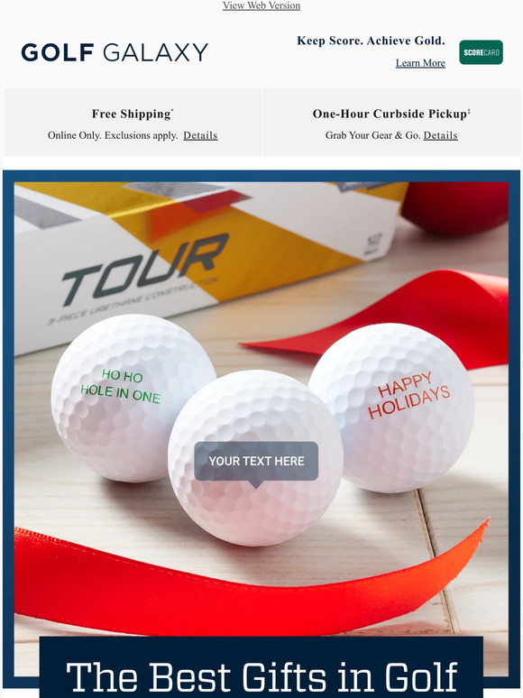 Golf Galaxy Golf's best gifts are here 😍 Milled