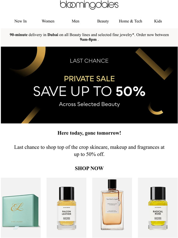 Tick, Tock! Beauty Private Sale Ends Soon