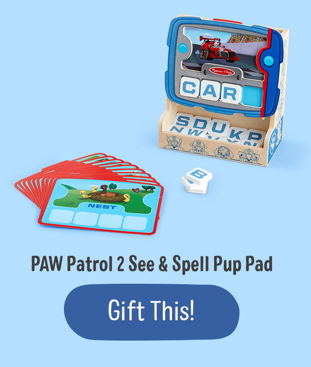 PAW Patrol 2 See & Spell Pup Pad. Gift this!