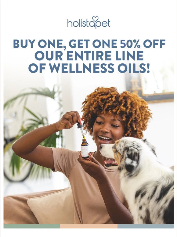 Today only: BOGO 50% off tinctures! 😸