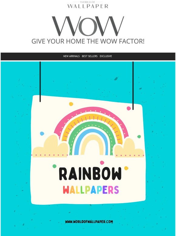 Rainbow wallpapers from World of Wallpaper