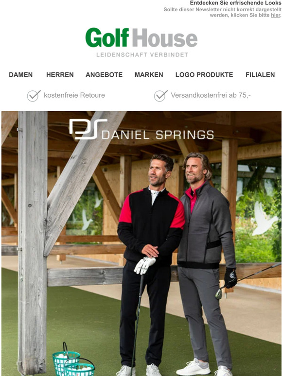 Golf House: Die neue Kollektion von Daniel Springs ist da! | Milled