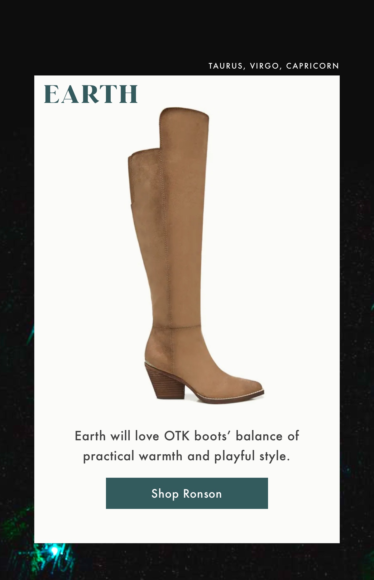 Zodiac Shoes Inside your Holiday Style X Sign Guide Milled