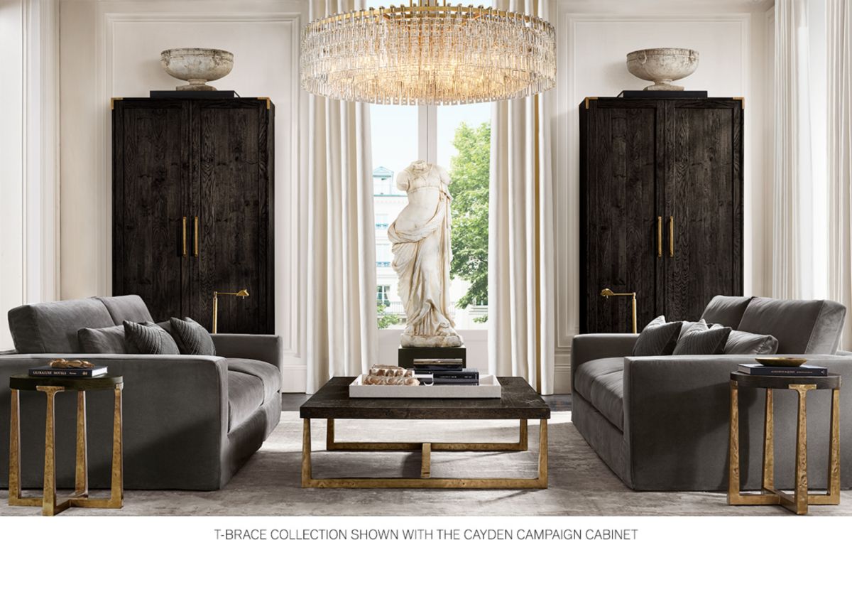 Restoration Hardware The Cayden Campaign Collection. Timeless Craftsmanship in Solid Oak. Milled