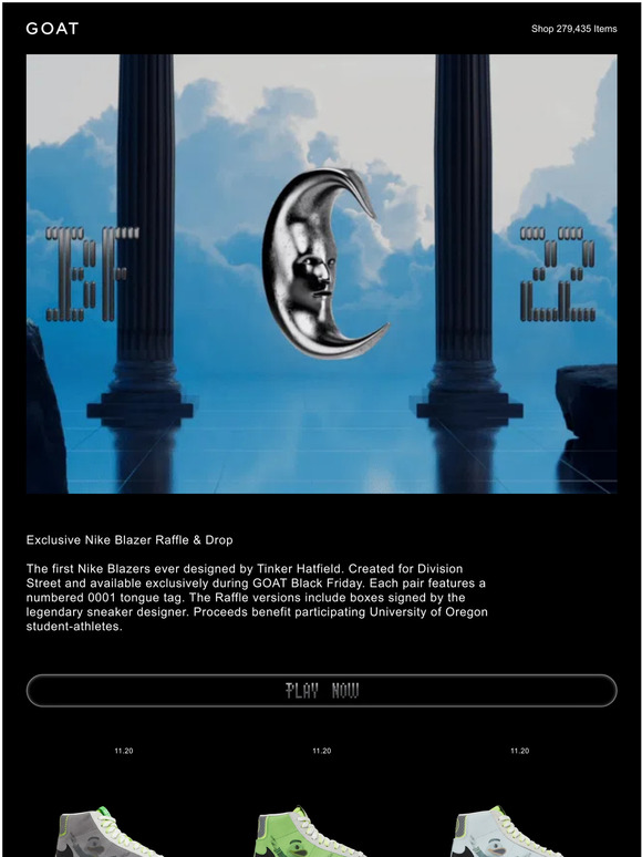 GOAT [SEED] → TINKER HATFIELD’S FIRSTEVER NIKE BLAZERS Milled