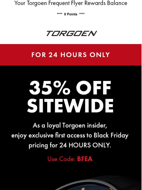 Early Access: Black Friday Sale