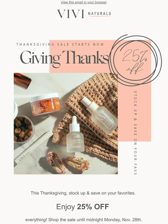 (Thanks)Giving You a Sale ✨ 25% off