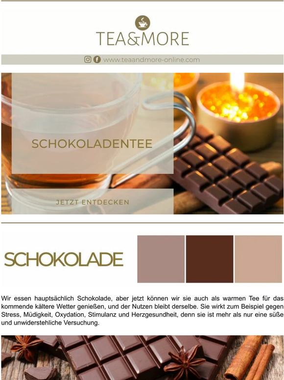 Schokolade: nicht nur essen, sondern auch trinken! 🍫