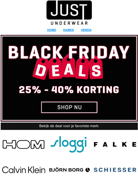 🔴  BLACK FRIDAY // 25% - 40% Korting!!