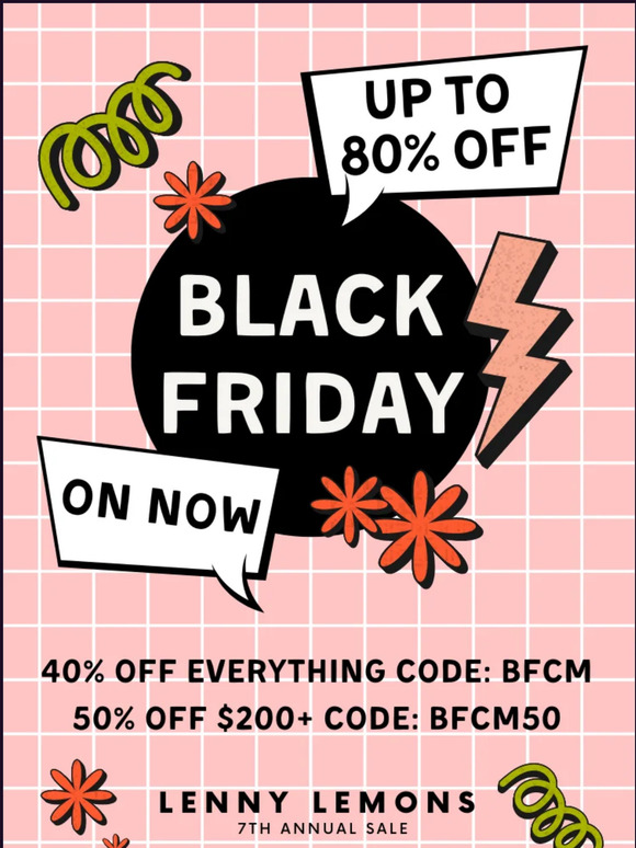 🚨 BLK FRDAY STRTS NOW 🔥