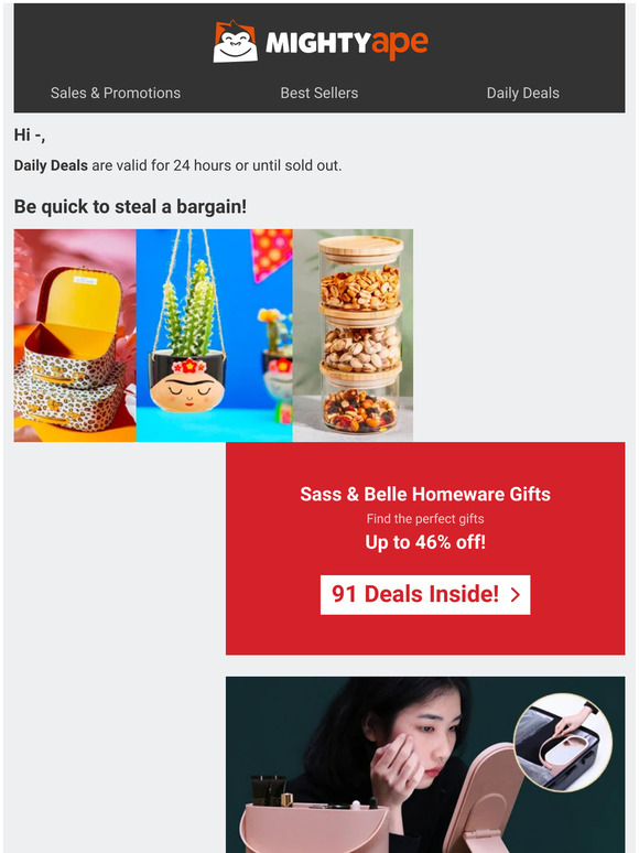 Homeware Gifts, Makeup Box & Card Game