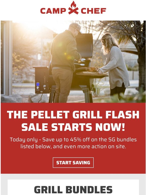 The Pellet Grill Flash Sale Starts Now!
