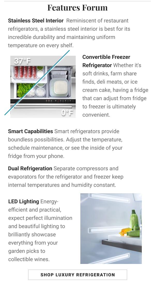 Aj Madison Luxury Refrigeration In Stock featuring columns and built