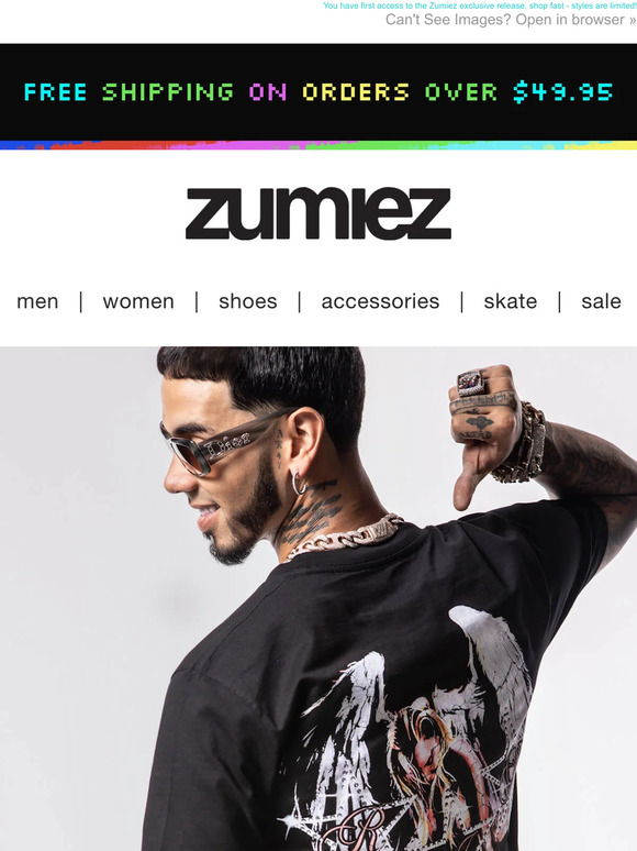 Zumiez Introducing Rest In Paradise by Anuel AA. Milled