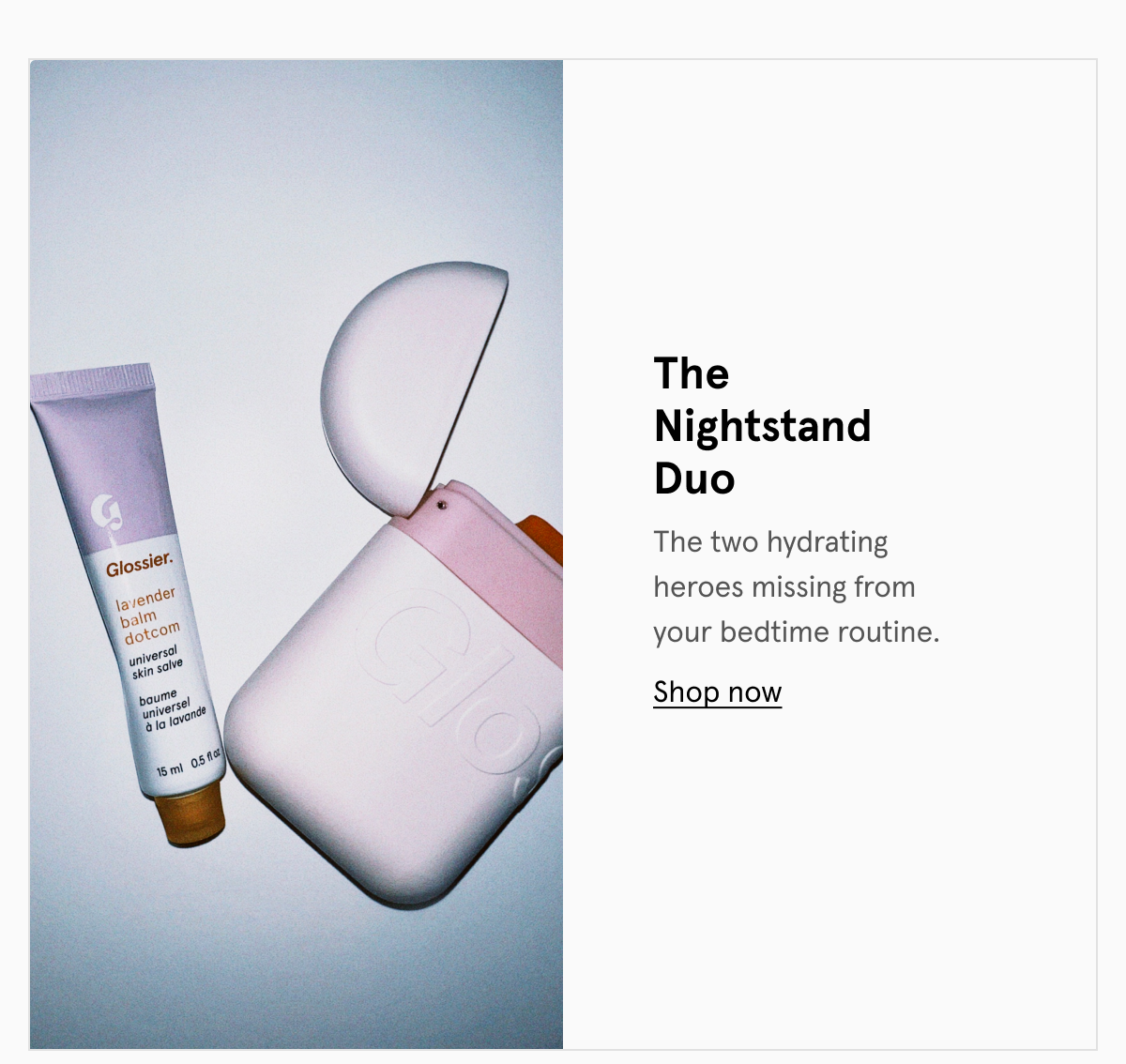 Glossier Sets are an extra 20 off *right now* Milled