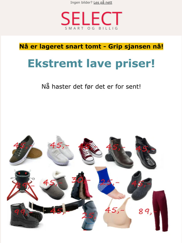 Se hva du fortsatt kan sikre deg!