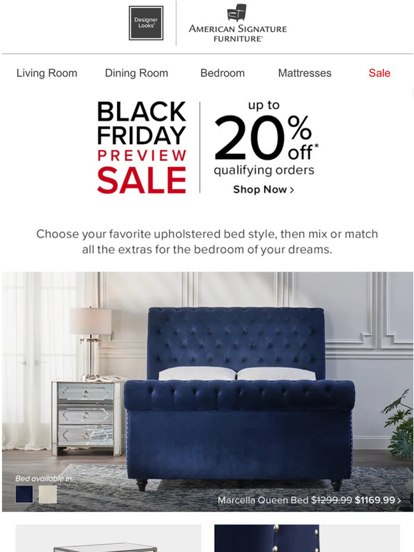 American Signature Furniture You NEED to see these beds. Milled