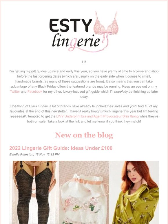 Esty Lingerie: Full-bust bra tips from our new contributor!