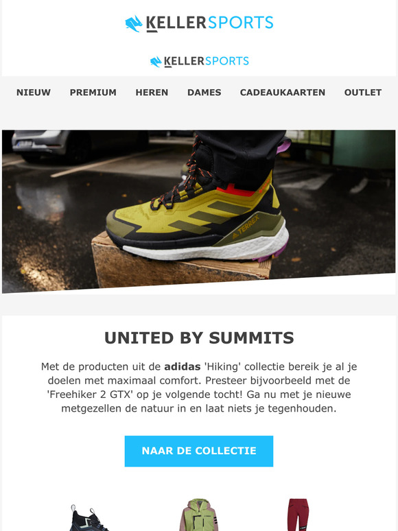 Met adidas voor de hoogste prestaties!