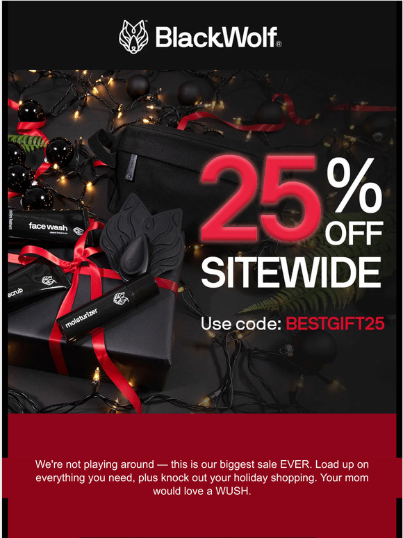 Black Wolf Nation Psst...you still have early access! Milled